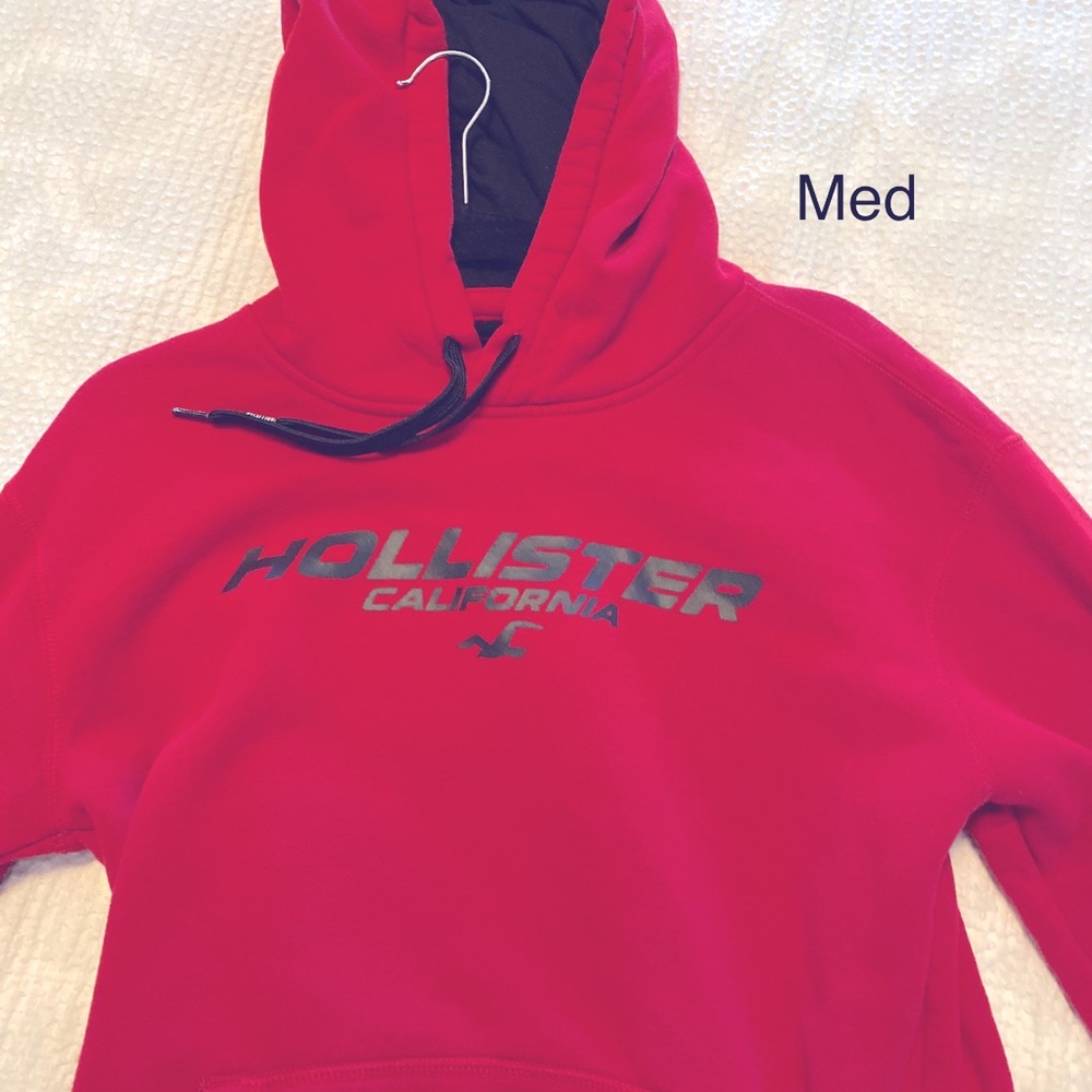 Hollister Hoody Unique Red/Pink Color